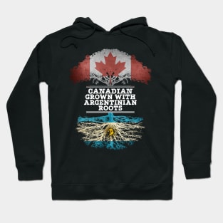 Canadian Grown With Argentinian Roots - Gift for Argentinian With Roots From Argentina Hoodie
